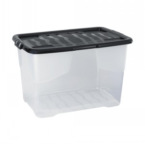 Strata Curve Plastic Storage Box & Lid Size 5 (65 Litre)